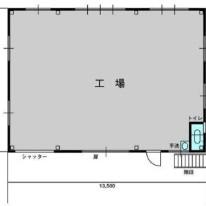 埼玉県上尾市大字原市４０２５－１　40.4坪　貸倉庫・貸工場｜L-Net（エルネット） 画像1