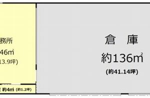 埼玉県川越市大字中福４２０　61.6坪　貸倉庫・貸工場｜L-Net（エルネット） 画像1