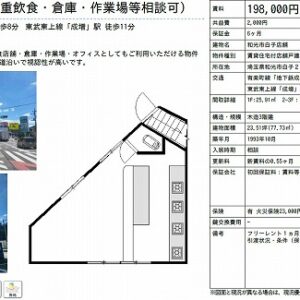 埼玉県和光市白子2丁目23-17 23.5坪 貸倉庫・貸工場|L-Net(エルネット) 画像1 埼玉県和光市白子2丁目23-17 23.5坪 貸倉庫・貸工場|L-Net(エルネット) 画像1