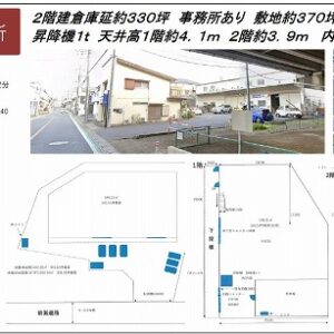 埼玉県川口市北原台３丁目１７－１１　285.5坪　貸倉庫・貸工場｜L-Net（エルネット） 画像1