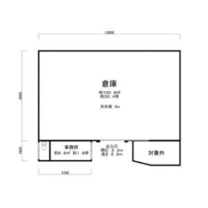 埼玉県坂戸市三光町３－２５　30.5坪　貸倉庫・貸工場｜L-Net（エルネット） 画像1