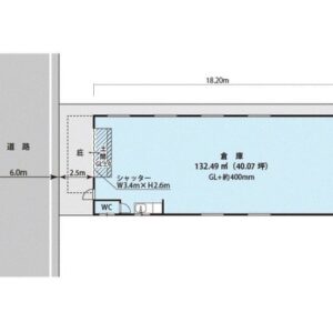 埼玉県春日部市豊町５丁目９－３０　40.1坪　貸倉庫・貸工場｜L-Net（エルネット） 画像4