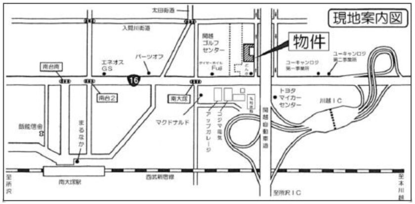 埼玉県川越市南大塚2丁目1-6 243.7坪 貸倉庫・貸工場|L-Net(エルネット) 画像3 埼玉県川越市南大塚2丁目1-6 243.7坪 貸倉庫・貸工場|L-Net(エルネット) 画像3