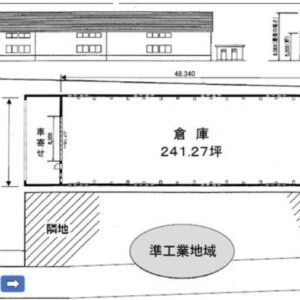 埼玉県川越市南大塚２丁目１－６　243.7坪　貸倉庫・貸工場｜L-Net（エルネット） 画像1
