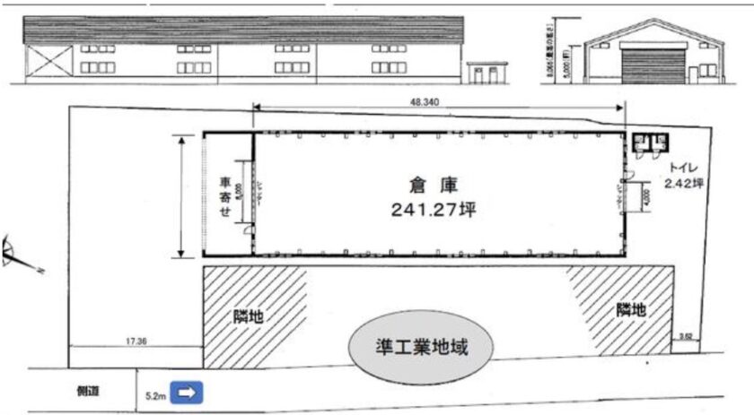 埼玉県川越市南大塚2丁目1-6 243.7坪 貸倉庫・貸工場|L-Net(エルネット) 画像1 埼玉県川越市南大塚2丁目1-6 243.7坪 貸倉庫・貸工場|L-Net(エルネット) 画像1