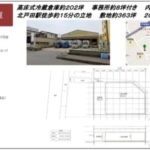 埼玉県戸田市笹目北町１３－１７ 210.7坪 貸倉庫・貸工場｜L-Net（エルネット）