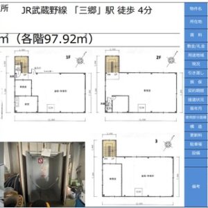 埼玉県三郷市早稲田２丁目８－３ 88.9坪 貸倉庫・貸工場｜L-Net（エルネット）