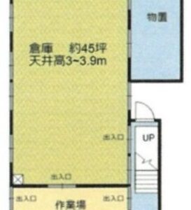 埼玉県所沢市大字南永井４０１－３　126.7坪　貸倉庫・貸工場｜L-Net（エルネット） 画像3