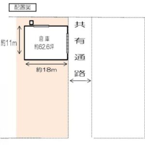 埼玉県入間郡三芳町大字上富　62.6坪　貸倉庫・貸工場｜L-Net（エルネット） 画像1