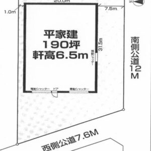 埼玉県東松山市大字古凍 190.6坪 貸倉庫・貸工場｜L-Net（エルネット）