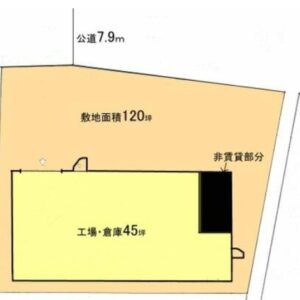 埼玉県加須市大越１３７２－２　45.2坪　貸倉庫・貸工場｜L-Net（エルネット） 画像3