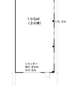 埼玉県川口市三ツ和１丁目４－９　30.2坪　貸倉庫・貸工場｜L-Net（エルネット） 画像1